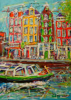 Mathias - Canal of Amsterdam, tourist boat