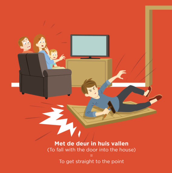 met de deur in huis vallen nederlandse gezegden spreekwoorden expressions proverbes neerlandais dutch expressions proverbs profnlds photos club doctissimo