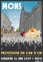 Affiche Procession du Car d'or 2019
