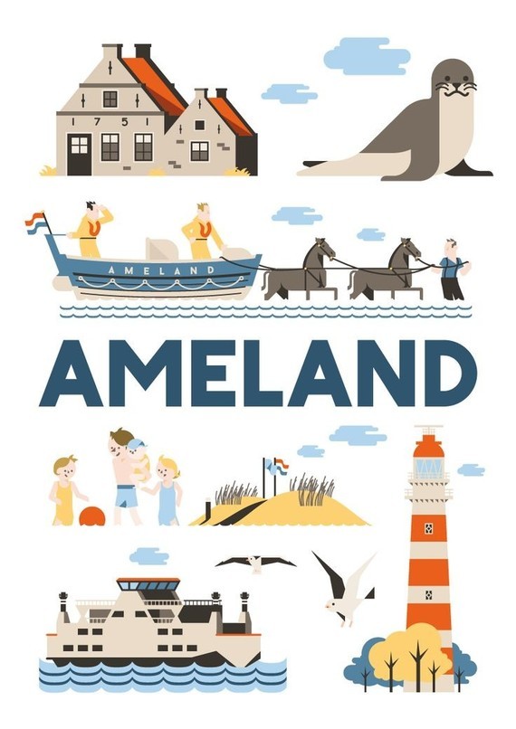 Poster Ameland