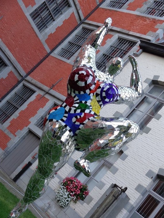 Jardin du Mayeur : sculptures de Niki de Saint Phalle