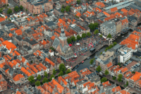 Waagplein, Alkmaar, luchtfoto