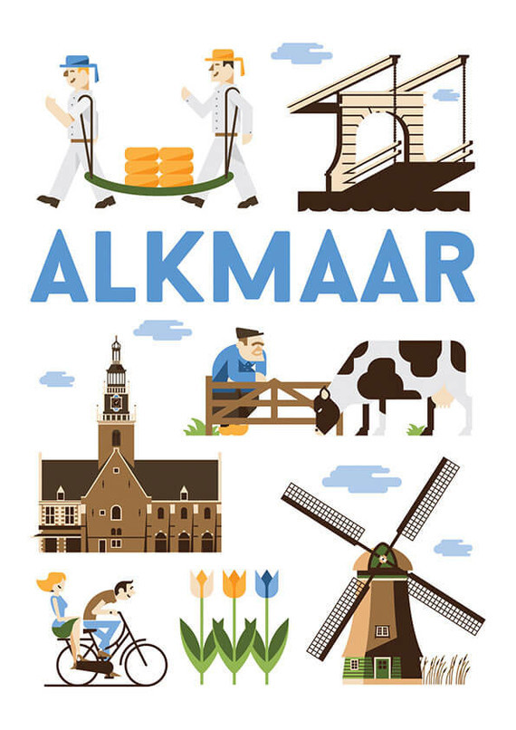 Poster  Alkmaar