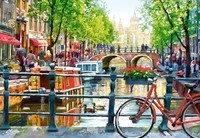 Amsterdam, landscape, puzzle