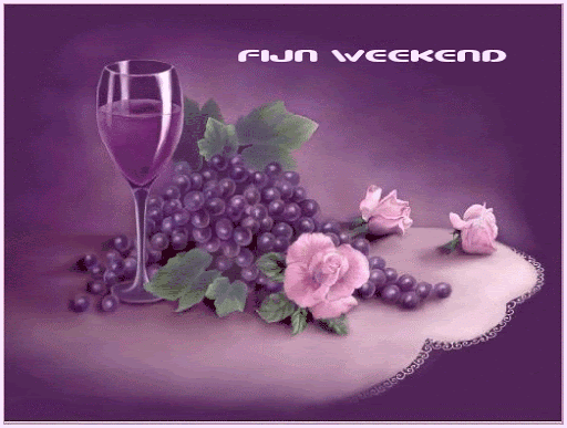 Fijn weekend (violet)