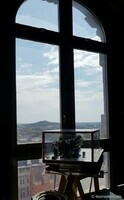 A travers les fenêtres du beffroi (07) / Bergen, België