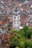 Beffroi de Mons (vue aérienne)