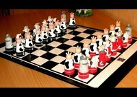 Ein Kuhrioses Schachspiel