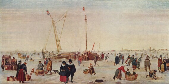 Hendrick Avercamp - Paysage d'hiver, c- 1620, Musée Boymans-van Beuningen, Rotterdam