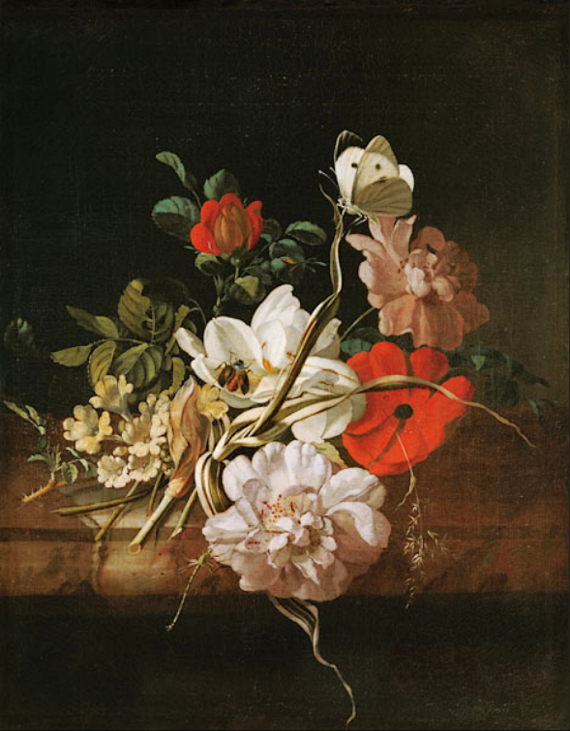 Rachel Ruysch (8), Still Life with Flowers / Stilleven met bloemen
