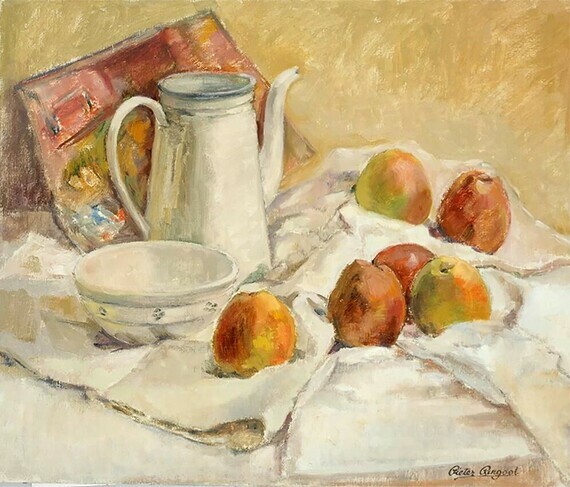 Pieter Ringoot - Stilleven met appels