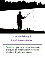 Street fishing [anglicisme]  / Pêche urbaine