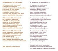 't Ruisen van het ranke riet (Frans - Spaans), Guido Gezelle