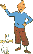 Tintin (signe de la main) - GIF, image animée, animation