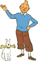 Tintin (signe de la main) - GIF, image animée, animation