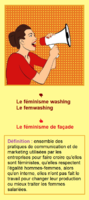 Le féminisme washing [anglicisme] / Le féminisme de façade