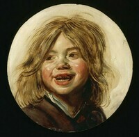 Frans Hals, Laughing Child, c.1620-1255 (oil on wood)