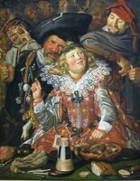 Frans Hals, Fêtards du Mardi Gras