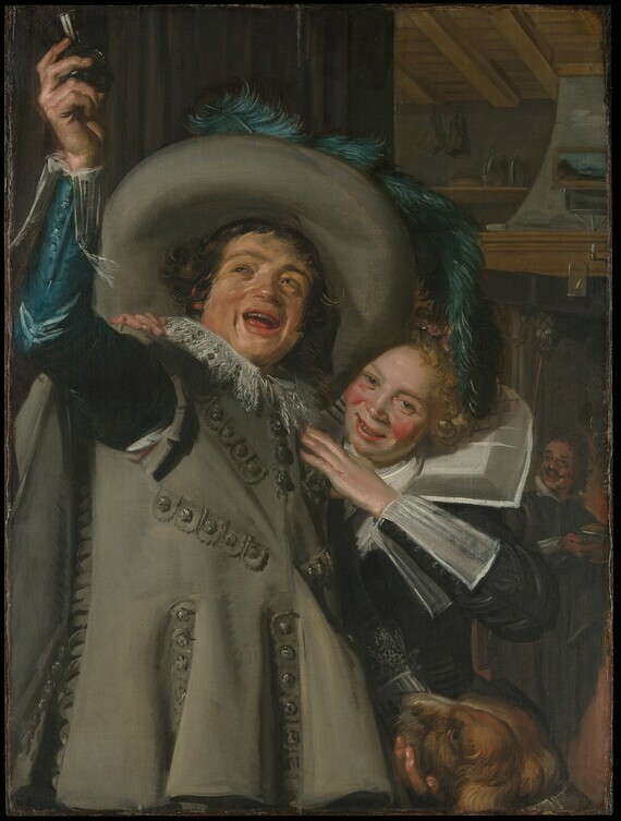 Frans Hals, Young Man and Woman in an Inn (Yonker Ramp and His Sweetheart),