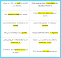 Anglicismes et mots de substitution français
