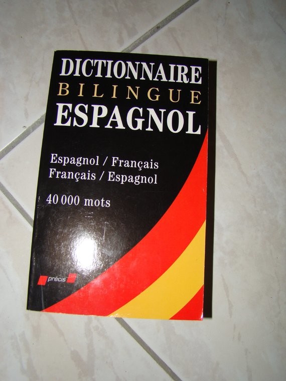 dictionnaire bilingue espagnol 5€