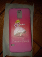 Coque Samsung S5 rose princesse Peach mario Neuve 4€