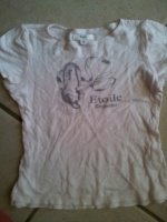 tee  shirt repetto taille 6ans