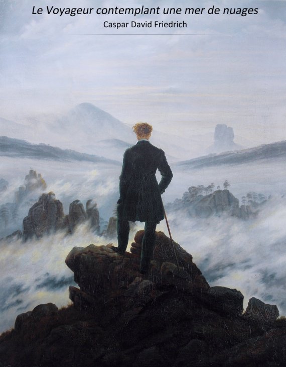 Le voyageur qui contemple une mer de nuage