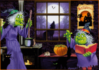 Halloween chez les sorcières