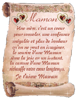 poemes pour maman