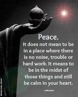 peace is