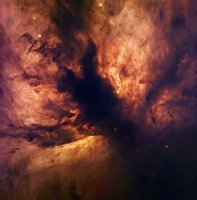 NGC 2024 - nébuleuse de la Flamme 2