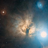 NGC 2024 - nébuleuse de la Flamme 4