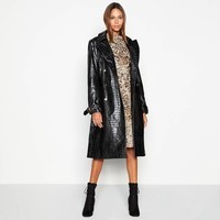 black_croc_effect_faux_leather_trench_coat5