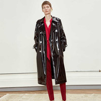 Nerazzurri-longue-imperm-able-noir-en-cuir-verni-trench-manteau-pour-femmes-2020-double-boutonnage-i