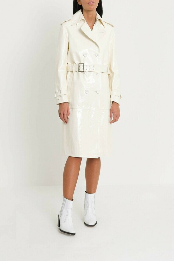 unfleur--White-Patent-Leather-Trench