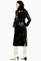 black-contrast-faux-leather-vinyl-trench (1)