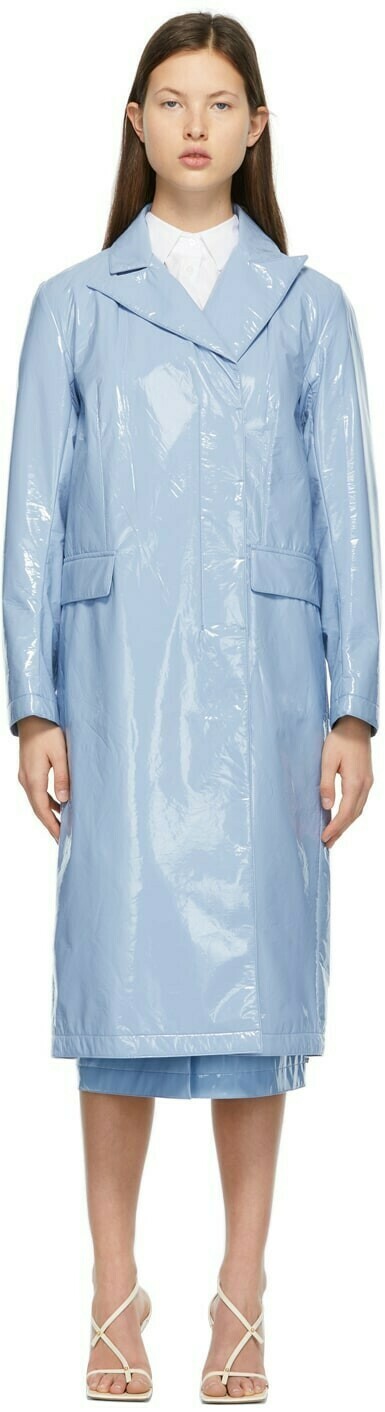 sportmax-blue-patent-faux-leather-trench-coat
