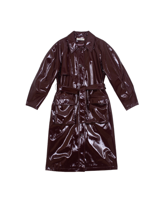 emin-and-paul-burgundy-faux-patent-leather-trench-coat-5