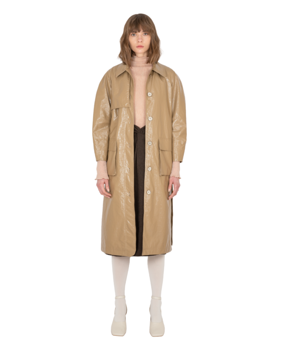 emin-and-paul-brown-faux-patent-leather-trench-coat-1