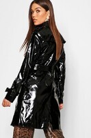 female-black-pvc-belted-trench-coat (1)