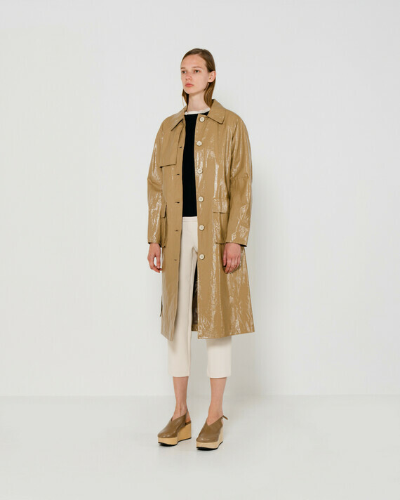 emin-and-paul-brown-patent-vegan-leather-trench-coat-side