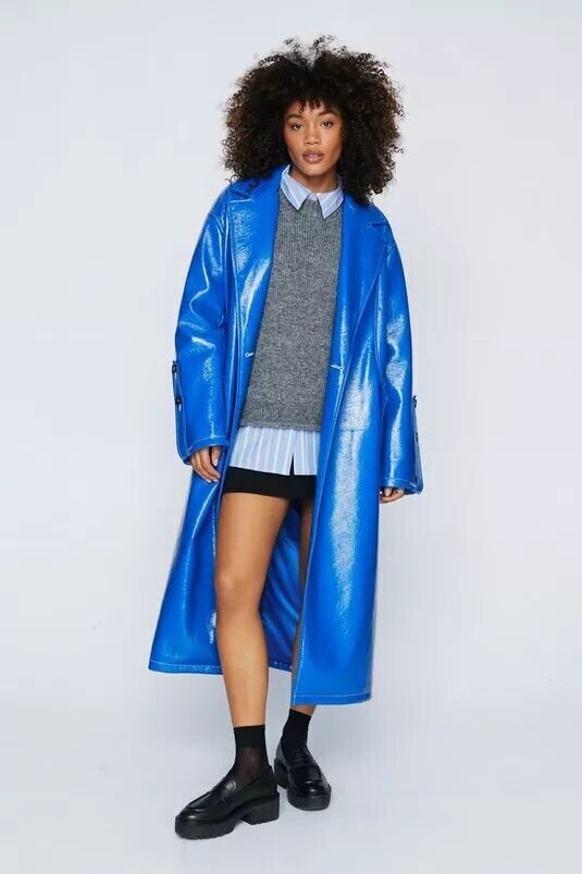 womens-cobalt-premium-vinyl-oversized-trench-coat