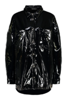 female-black-patent-oversized-trucker-jacket