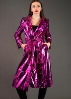 hot-pink-metallic-trench-outerwear-kate-hewko-827249