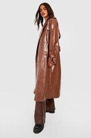 female-chocolate-vinyl-oversized-trench-coat (1)