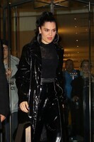 Jessie-J-in-Black-PVC-Outfit--04