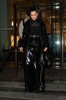 Jessie-J-in-Black-PVC-Outfit--07