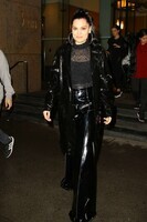 Jessie-J-in-Black-PVC-Outfit--08