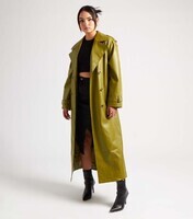 urban-bliss-green-leather-look-belted-trench-coat (1)